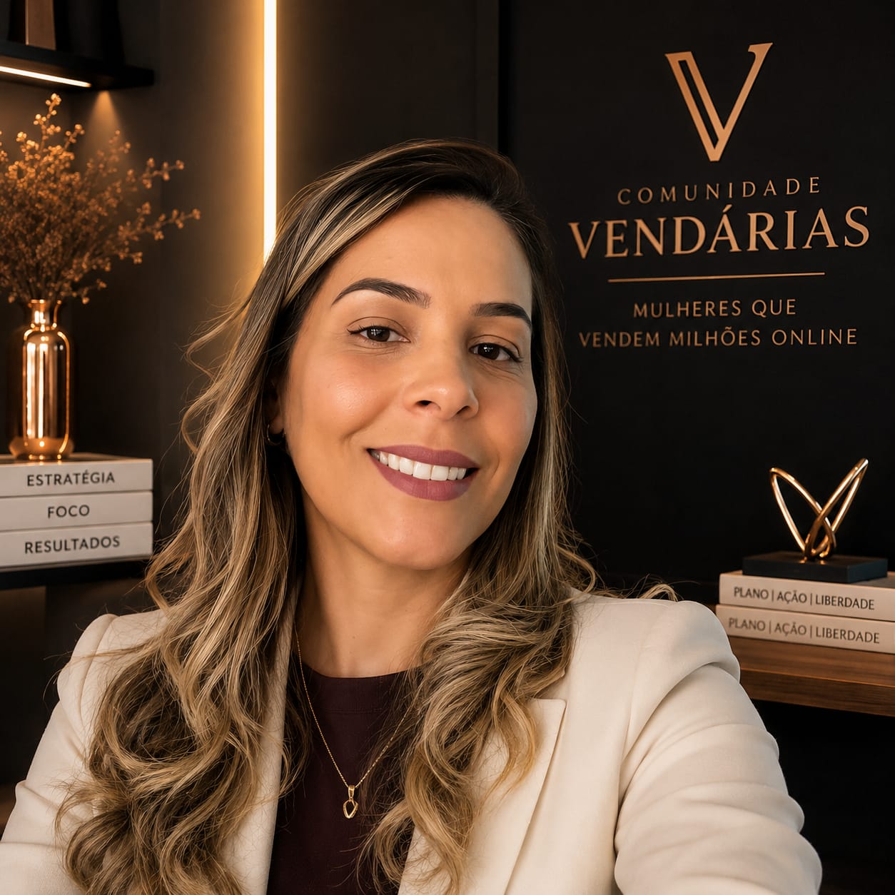 Retrato de Renata Couto, da Comunidade Vendárias.